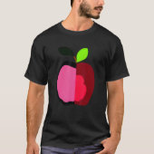 silly Apple vegetarian T-shirt (Voorkant)