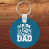 Silly Cheer Class Senior 2026 Proud 2026 Dad Cheer Sleutelhanger (Voorkant)