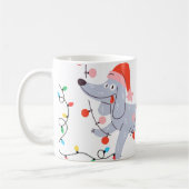 Silly Christmas Pup Koffiemok (Links)