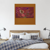 Silly Comic Canvas Afdruk (Insitu (Slaapkamer))