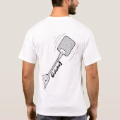 Silly cool Shirt. Kill them Flyes! T-shirt (Achterkant)