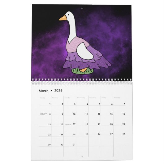 Silly Geese (Photo Version) Kalender (Mar 2026)