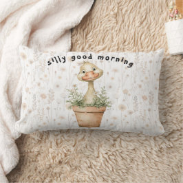 Silly good morning Kitchen Throw Pillow Kussen