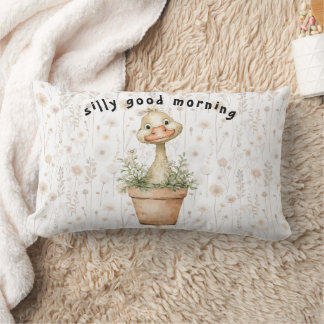 Silly good morning Kitchen Throw Pillow Kussen