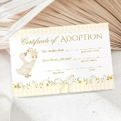 Silly Goose Adoption certificate Gender Neutral Kaart
