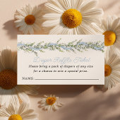 Silly Goose Baby Shower Diaper Raffle Informatiekaartje