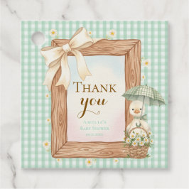 Silly Goose Baby Shower Favor Tag Bedankjes Labels