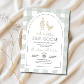 Silly Goose Baby Shower Invitation, Gender Neutral Kaart