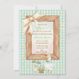 Silly Goose Baby Shower Invitation Kaart