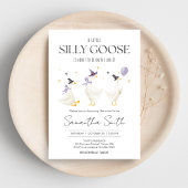 Silly Goose Baby Shower Kaart
