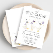 Silly Goose Baby Shower Kaart