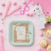 Silly Goose Baby Shower Papieren Bord (Feest)