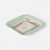 Silly Goose Baby Shower Papieren Bord (Gebogen)