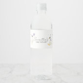 Silly Goose Baby Shower Waterfles Etiket (Voorkant)