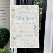 Silly Goose Baby Shower Welcome Acryl Bord