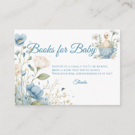 Silly Goose Books for Baby Request Card Informatiekaartje