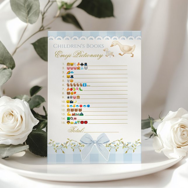 Silly Goose Childrens Books Emoji Pictionary Game (Creator heeft geüpload)