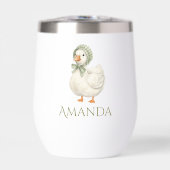 Silly Goose Daisy Sage Green Neutral Baby Shower (Voorkant)