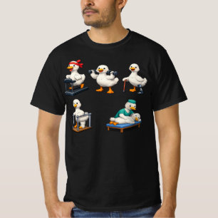 Silly Goose Fysiotherapie , Fysiotherapeut T-shirt