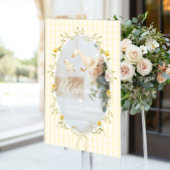 Silly Goose Gingham Baby Shower Welcome Acryl Bord