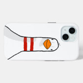 Silly goose iPhone case  (Achterkant (horizontaal))