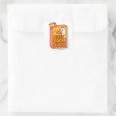 Silly Goose Juice Vierkante Sticker (Tas)