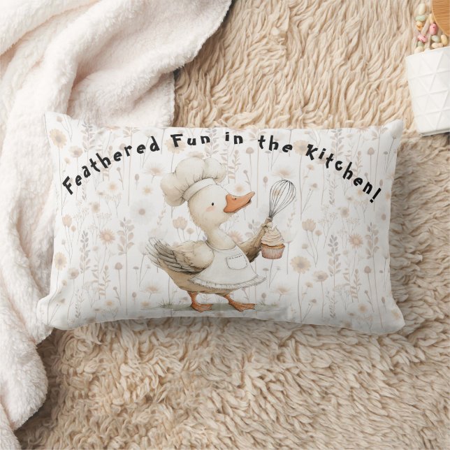 Silly Goose Kitchen Throw Pillow Kussen (Deken)