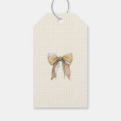 Silly Goose Lemon Baby Shower Thank You Cadeaulabel (Achterkant)