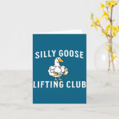 Silly Goose Lifting Club  Kaart (Gele Bloem)