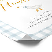 Silly Goose Pacifier Hunt Baby Shower Game  Poster (Hoek)