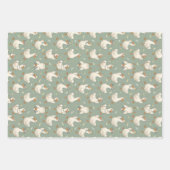 Silly Goose Party Parade Funny Birthday Inpakpapier Vel (Voorkant)