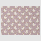 Silly Goose Party – Quirky Birthday Design Tissuepapier (Voorkant)