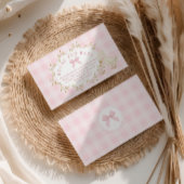 Silly Goose Pink Gingham Books for baby Informatiekaartje