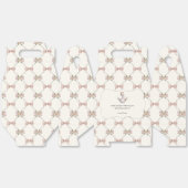 Silly Goose Preppy Bow Baby Shower Bedankdoosjes (Ongevouwen)