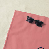 Silly Goose, Quirky, Funny Cartoon Goose Strandlaken (In situ)