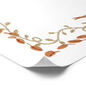 Silly Goose Rustic Fall Baby Shower Welcome Poster (Hoek)