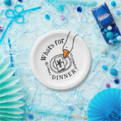 Silly Goose What's for Dinner Papieren Bordje (Feest)