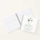 Silly Goose Wishes for Baby Shower Guest Book Notitieboek (Binnen)