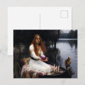 Silly Lady of Shallot Parody Briefkaart (Voorkant / Achterkant)