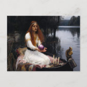 Silly Lady of Shallot Parody Briefkaart (Voorkant)