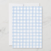 Silly Little Goose Baby Shower  Kaart (Achterkant)