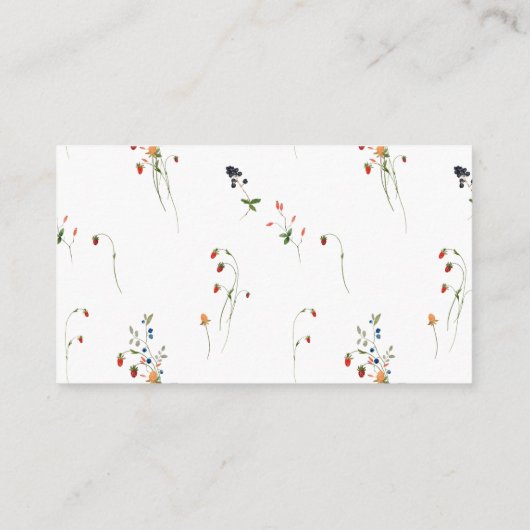 Silly Little Goose Diaper Raffle Enclosure Card Informatiekaartje (Achterkant)