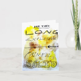 Silly | Missing you Card | Social Distancing Card Kaart