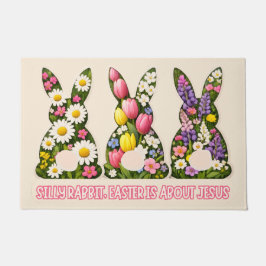 Silly Rabbit Doormat Deurmat