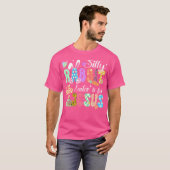Silly Rabbit Easter Is For Jesus Cute Bunny Christ T-shirt (Voorkant volledig)