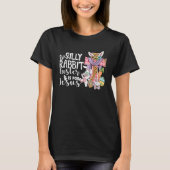 Silly Rabbit Easter Is For Jesus Leopard Jesus Eas T-shirt (Voorkant)