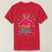 Silly Rabbit Easter Is For Jesus-Toddler Bunny Chr T-shirt (Design voorkant)