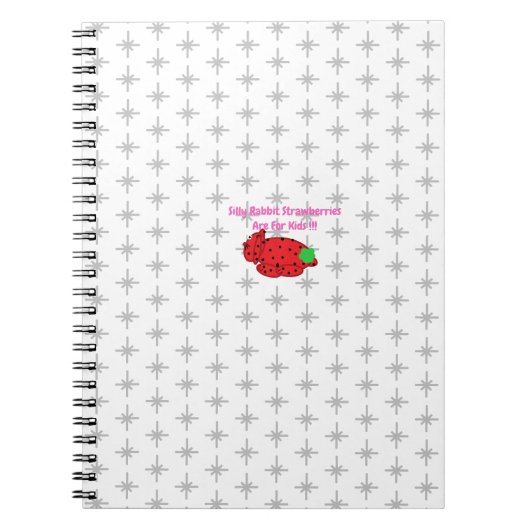 SILLY RABBIT NOTEBOOK NOTITIEBOEK (Voorkant)