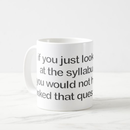 Sillybus-Mok Koffiemok (Voorkant links)