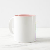    SillyKittyMUG Tweekleurige Koffiemok (Voorkant links)